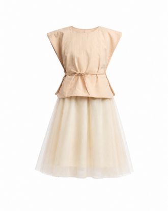 Peach Tulle